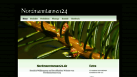 What Nordmanntannen24.de website looked like in 2019 (5 years ago)