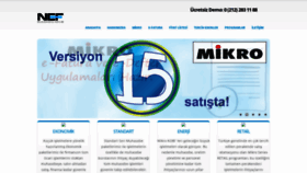 What Nefbilgisayar.com website looked like in 2019 (5 years ago)