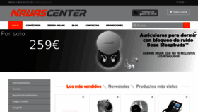 What Navascenter.es website looked like in 2019 (5 years ago)