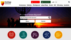 What Nordkapp.custompublish.com website looked like in 2019 (5 years ago)