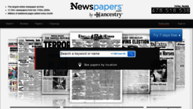 What Newscomwc.newspapers.com website looked like in 2019 (5 years ago)