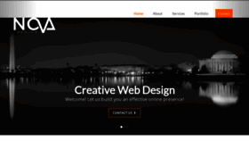 What Nova.design website looked like in 2019 (5 years ago)