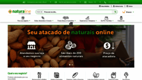What Naturaline.com.br website looked like in 2019 (5 years ago)