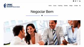 What Negociarbem.com.br website looked like in 2019 (5 years ago)