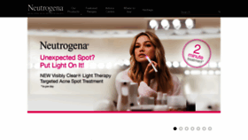 What Neutrogena.co.uk website looked like in 2019 (5 years ago)