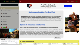 What Namoro-brasileiro.com website looked like in 2019 (5 years ago)