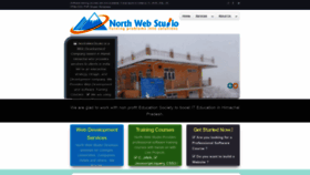 What Northwebstudio.com website looked like in 2019 (5 years ago)
