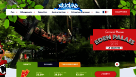 What Nigloland.fr website looked like in 2019 (5 years ago)