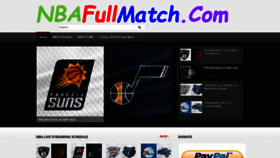 What Nbafullmatch.com website looked like in 2019 (5 years ago)