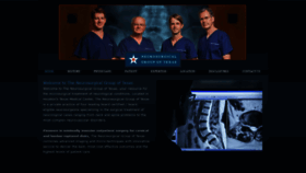 What Neurosurgery-texas.com website looked like in 2019 (5 years ago)