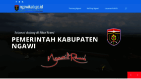What Ngawikab.go.id website looked like in 2019 (5 years ago)