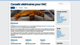 What Nac.ch website looked like in 2019 (5 years ago)