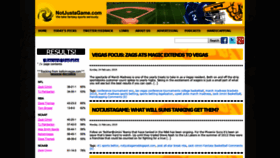 What Notjustagame.com website looked like in 2019 (5 years ago)