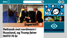 What Nrksuper.no website looked like in 2019 (5 years ago)