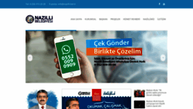 What Nazilli.bel.tr website looked like in 2019 (5 years ago)