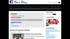 What Nanodiary.wordpress.com website looked like in 2019 (5 years ago)