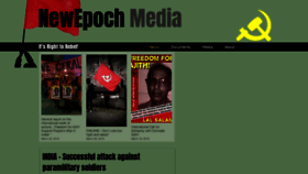 What Newepoch.media website looked like in 2019 (6 years ago)