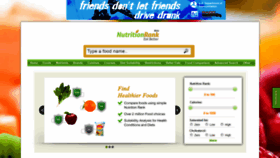 What Nutritionrank.com website looked like in 2019 (5 years ago)