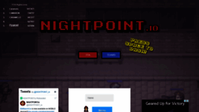 What Nightpoint.io website looked like in 2019 (5 years ago)
