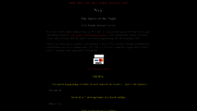 What Nyx.net website looked like in 2019 (5 years ago)