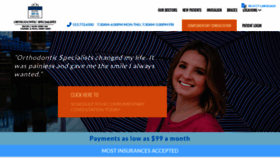 What Nodownpayment4braces.com website looked like in 2019 (5 years ago)