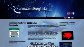 What Nurkowaniehurghada.pl website looked like in 2019 (5 years ago)