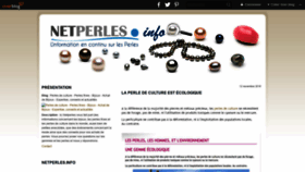 What Netperles.info website looked like in 2019 (5 years ago)