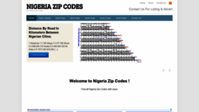 What Nigeriazipcodes.com website looked like in 2019 (5 years ago)