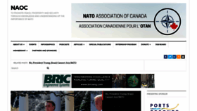 What Natoassociation.ca website looked like in 2019 (6 years ago)