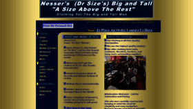 What Nessersbigandtall.com website looked like in 2019 (5 years ago)