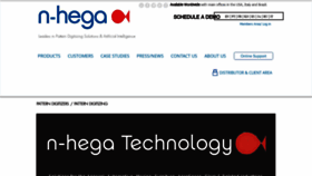 What N-hega.com website looked like in 2019 (5 years ago)