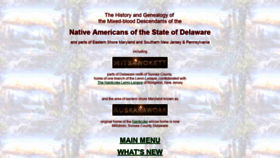 What Nativeamericansofdelawarestate.com website looked like in 2019 (5 years ago)