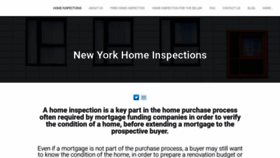 What Newyork-homeinspections.com website looked like in 2019 (5 years ago)