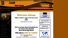 What Northhighviking.com website looked like in 2019 (5 years ago)