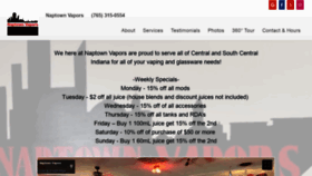 What Naptownvapors.com website looked like in 2019 (4 years ago)
