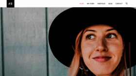 What Nicolehammonds.com website looked like in 2019 (5 years ago)