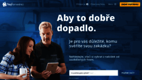 What Nejzona.cz website looked like in 2019 (5 years ago)
