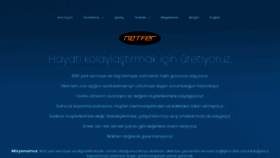 What Netfer.com.tr website looked like in 2019 (4 years ago)
