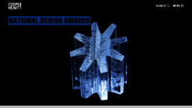 What Nationaldesignawards.org website looked like in 2019 (4 years ago)
