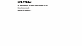 What Net-tec.biz website looked like in 2019 (4 years ago)