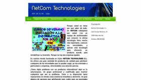 What Netcom.es website looked like in 2019 (5 years ago)