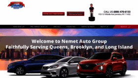 What Nemet.com website looked like in 2019 (4 years ago)