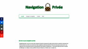 What Navigationprivee.com website looked like in 2019 (4 years ago)