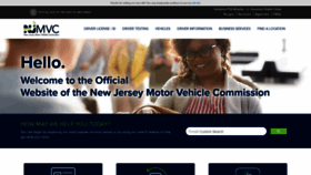 What Njmvc.gov website looked like in 2019 (4 years ago)