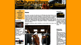 What Nmvoeders.nl website looked like in 2019 (4 years ago)