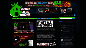 What Nobodylikesonions.com website looked like in 2019 (4 years ago)