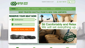 What Nyairportservice.com website looked like in 2019 (4 years ago)