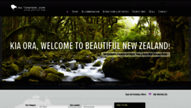 What Nz-tourism.com website looked like in 2019 (4 years ago)