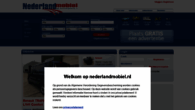 What Nederlandmobiel.nl website looked like in 2019 (4 years ago)