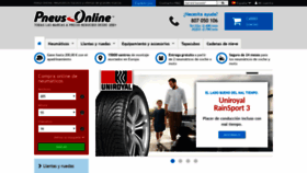 What Neumaticos-pneus-online.es website looked like in 2019 (4 years ago)